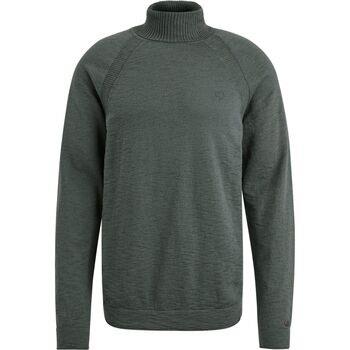 Sweat-shirt Cast Iron Pull Col Roulé Anthracite