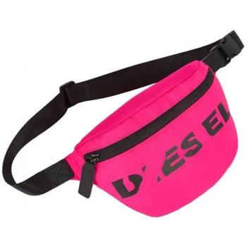 Pochette Diesel Banane junior rose fluo et noir