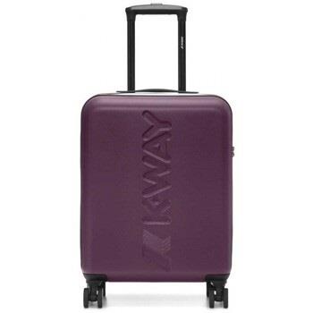 Sac K-Way Petite valise trolley bleu violet