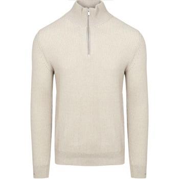 Sweat-shirt Marc O'Polo Pull Half Zip Gris