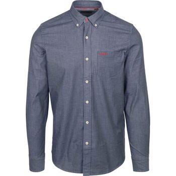 Chemise New Zealand Auckland NZA Chemise James Twill Marine