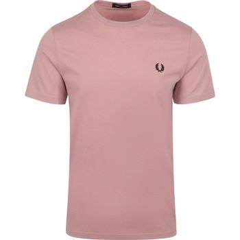 T-shirt Fred Perry T-Shirt Rose Vieux