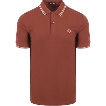 T-shirt Fred Perry Polo M3600 Brique