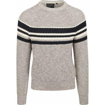 Sweat-shirt Marc O'Polo Pull Melanger Gris