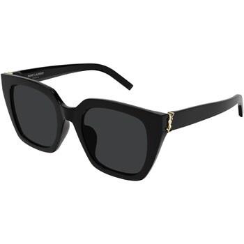 Lunettes de soleil Saint Laurent SL M143 Lunettes de soleil, Noir/Noir...