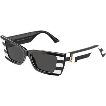 Lunettes de soleil Jimmy Choo JC5009 Lunettes de soleil, Blanc noir/Gr...