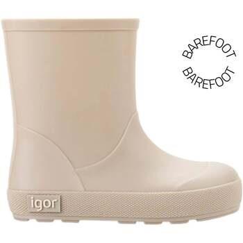 Bottes enfant IGOR Bottes de Pluie Barefoot Yogi Beige