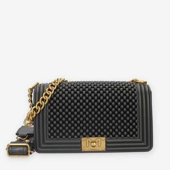 Sac Bandouliere Marc Ellis FLAT M BALL_24-BLACK / LIGHT OTTONE