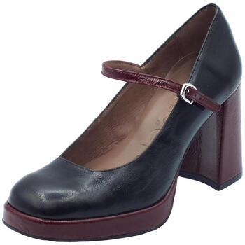 Chaussures escarpins Wonders H-5941 Menorca Nero