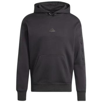 Sweat-shirt adidas SWEATSHIRT M CE FL HD - Noir - XS