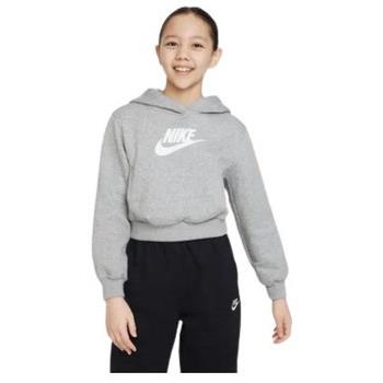 Sweat-shirt enfant Nike SWEATSHIRT NSW CLUB FLC - DK GREY HEATHER/WHIT...