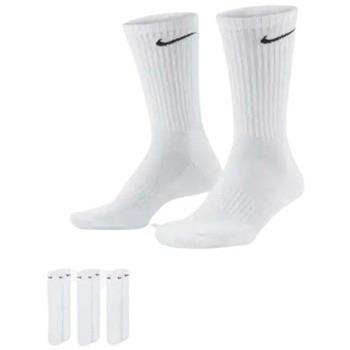 Chaussettes Nike CHAUSSETTES EVERYDAY MI-MOLLET - WHITE/BLACK - L