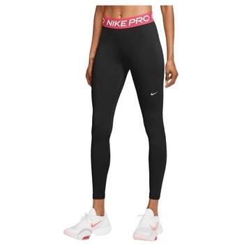 Collants Nike LEGGING PRO 365 NOIR - BLACK/ASTER PINK/WHITE - L