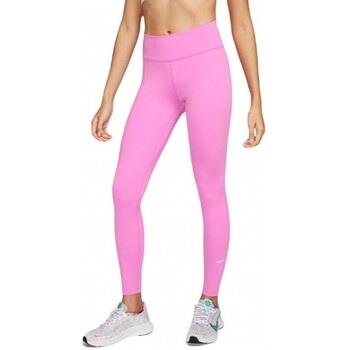 Collants Nike LEGGING ROSE ONE TIGHT - PLAYFUL PINK/WHITE - M