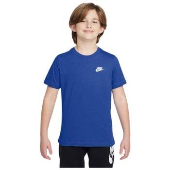 T-shirt enfant Nike TEE SHIRT K NSW TEE EMB FUTURA LBR - GAME ROYAL - ...