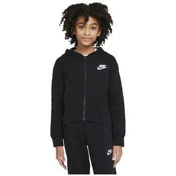 Veste enfant Nike SWEATSHIRT ZIP CLUB - BLACK/WHITE - XS