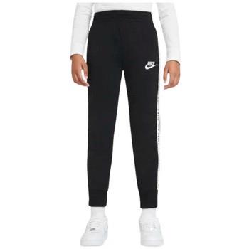 Collants enfant Nike SURVETEMENT TRK SUIT TRICOT JUNIOR - Noir - L