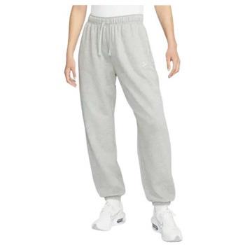 Jogging Nike JOGGING W NSW CLUB FLC MR PANT OS - DK GREY HEATHER/WHITE...