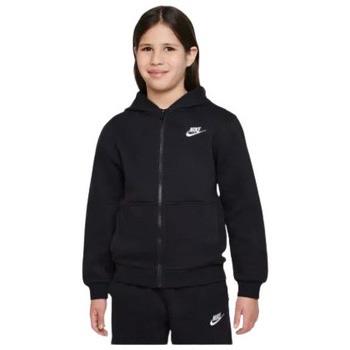 Sweat-shirt enfant Nike SWEAT ZIP NSW CLUB FLC - Noir - XL