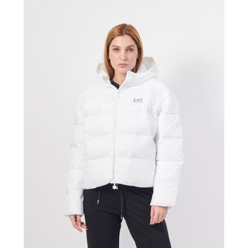 Blouson Emporio Armani EA7 Veste matelassée avec capuche et logo