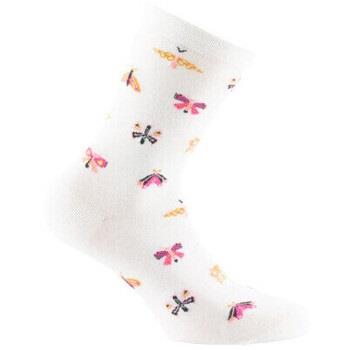 Chaussettes Kindy Mi-chaussettes en coton all over papillons MADE IN F...