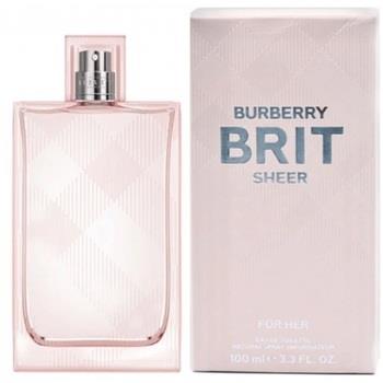 Cologne Burberry Brit Sheer - eau de toilette - 100ml - vaporisateur