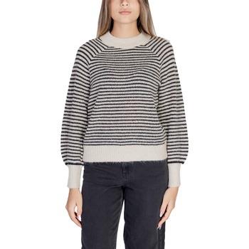 Pull Vila VISOFINA L/S GLITTER STRIPE KNIT TOP/PB 14098217