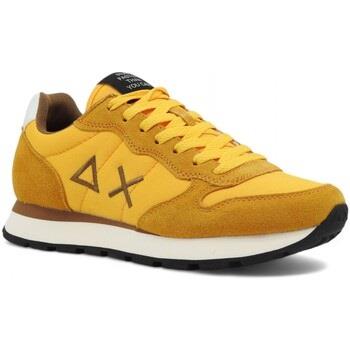 Chaussures Sun68 Running Tom Solid Sneaker Uomo Giallo Z44101