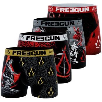 Boxers Freegun Lot de 4 boxers homme Assassin's Creed