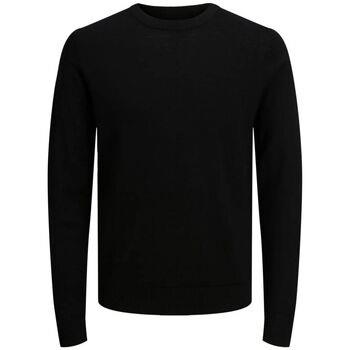 Pull Jack &amp; Jones 12216817 MERINO CREW-BLACK