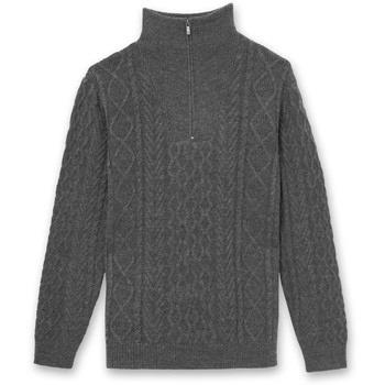 Pull Daxon by - Pull col camionneur zippé 30% laine