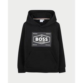 Sweat-shirt enfant BOSS Sweat polaire pour enfant avec capuche