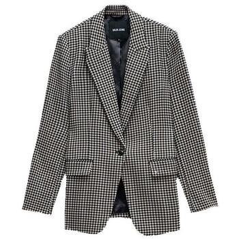 Veste Salsa Checkered suit blazer