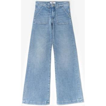 Jeans enfant Le Temps des Cerises Jeans pulp flare taille haute bleu