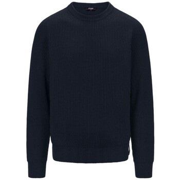 Pull K-Way Pull bleu en laine mrinos mlange Verin