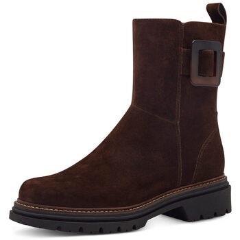 Bottines Tamaris Bottine Plate Marron