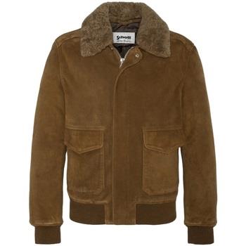 Blouson Schott Blouson pilote homme Ref 64098 Rust