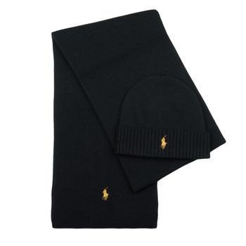 Bonnet Polo Ralph Lauren HATSCARFGBOX-COLD WEATHER-HAT