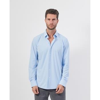 Chemise BOSS Chemise homme en coton stretch coupe slim