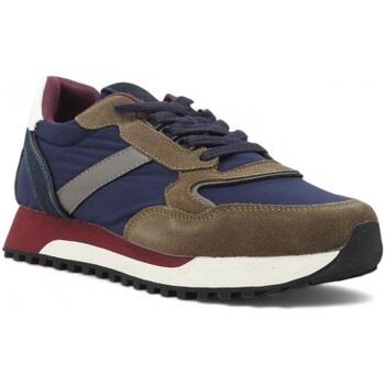 Chaussures Café Noir CAFENOIR Running Suede Sneaker Uomo Taupe Multi P...