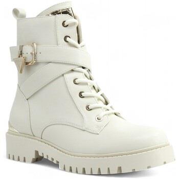 Chaussures Guess Anfibio Stivaletto Donna Ivory FLFOLSELE10