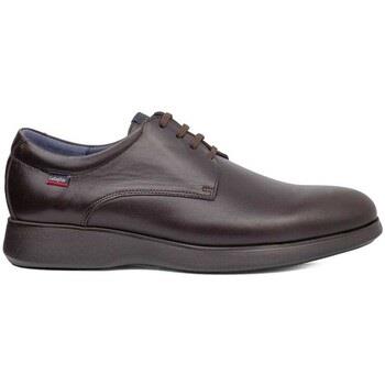 Chaussures CallagHan ZAPATO MARRÓN DE HOMBRE EN PIEL ELEGANCE 61000