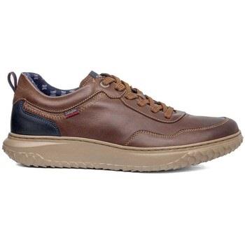 Chaussures CallagHan ZAPATO DE PIEL CON CORDONES MARRÓN TERRAIN 60802