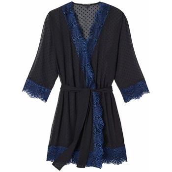 Peignoirs Pomm'poire Kimono noir Abordage