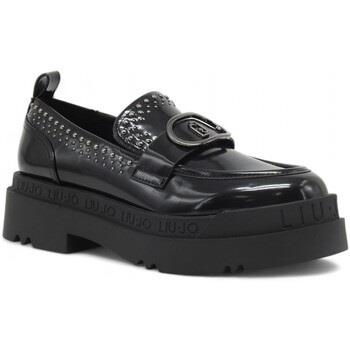 Chaussures Liu Jo Love 58 - Smooth Mocassino Donna Black SF4069EX196