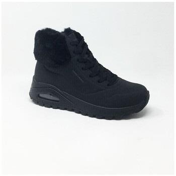 Baskets Skechers BASKET UNO RUGGED NOIR