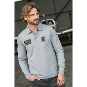 Polo Aeronautica Militare PO1835P192 34389 STONE GRAY