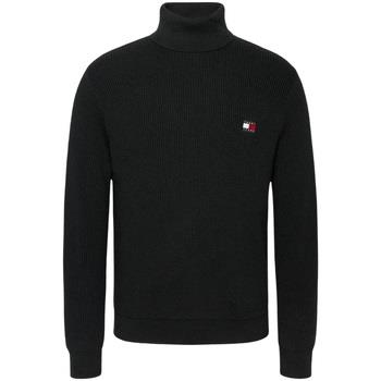 Sweat-shirt Tommy Jeans Pull homme col roule Ref 64109 BDS Noir