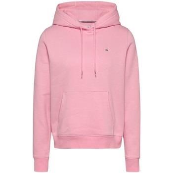 Sweat-shirt Tommy Jeans Sweat a capuche femme Ref 64086 THA Rose