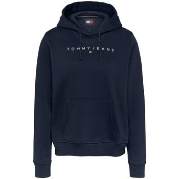 Sweat-shirt Tommy Jeans Sweat a capuche femme Ref 64103 C1G Bleu